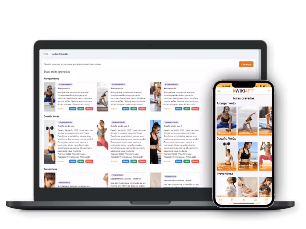 Por que escolher Wiki4Fit